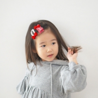 Girl Hair Clip Bow Knitted Set (GHP8704)